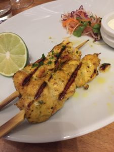 chicken skewers