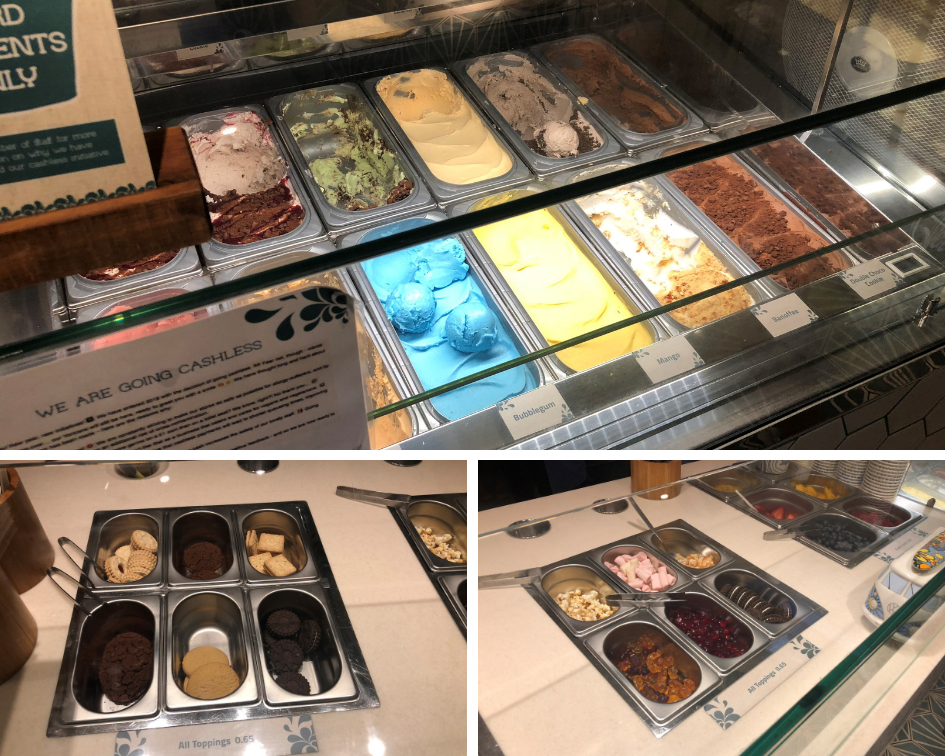 Yorica! ice cream and toppings bar
